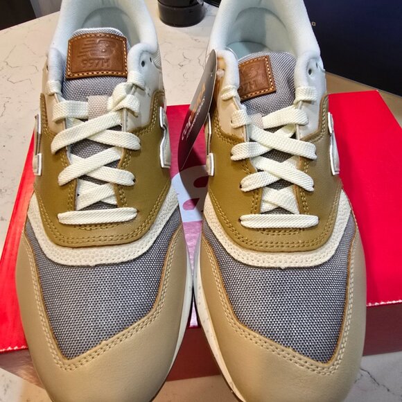 New Balance Classics Traditionnels 997H Beige White CM997HZZ CORDURA Mens 10 NEW - Picture 4 of 12